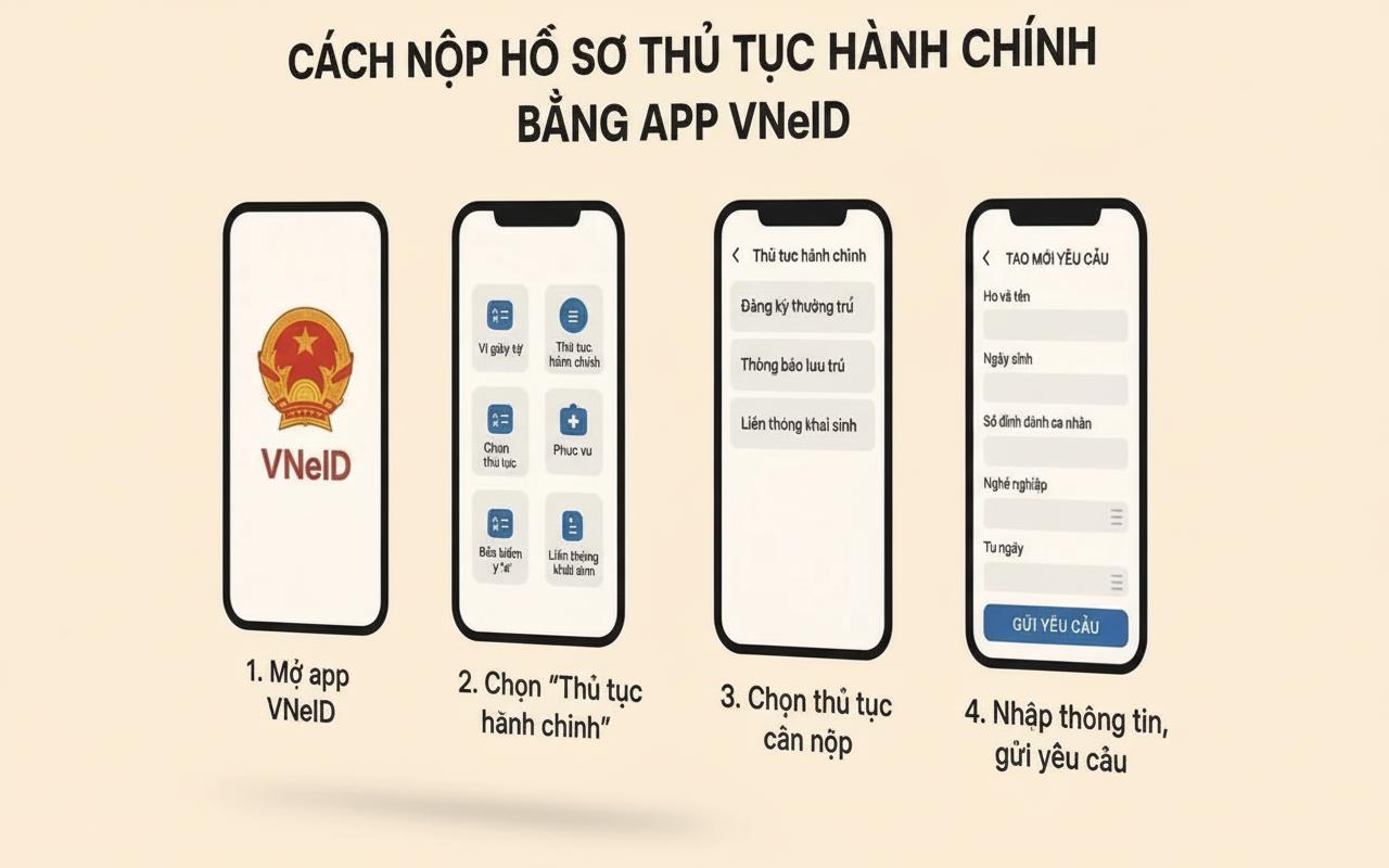 Hướng Dẫn Nộp Hồ Sơ Qua VNeID Tại Cần Thơ: Trọn Gói Thủ Tục & Xử Lý Lỗi