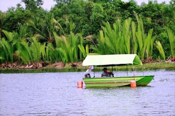 Khu du lịch sinh thái Bảy Tiên là điểm thư giãn nổi tiếng ở Cần Thơ.